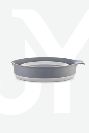 3'ü 1 Arada Katlanabilen Mikser Karıştırma Kabı, Süzgeç, Badya 4 Parça Mutfak Hazırlık ve Çeyiz Seti - Justyol