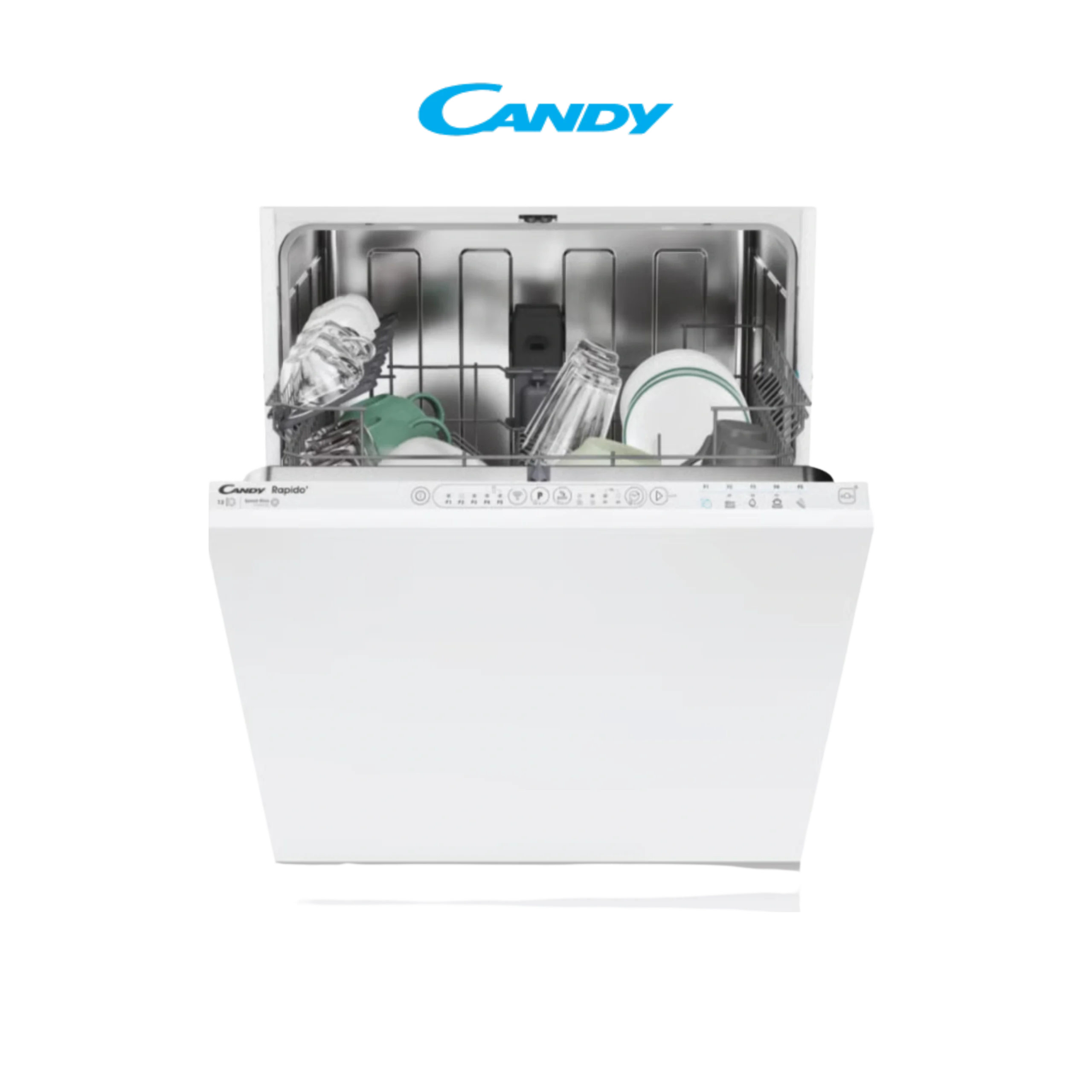 Lavevaisselle Candy grande capacité, design pratique et consommation — free download