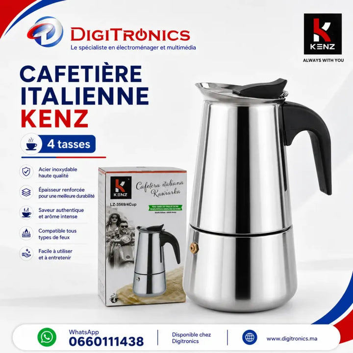 Kenz 4 tasses Cafetières