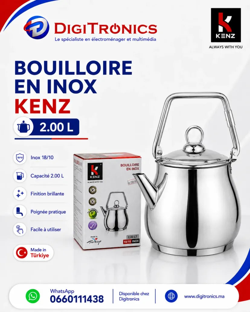Kenz 2 L Bouilloires