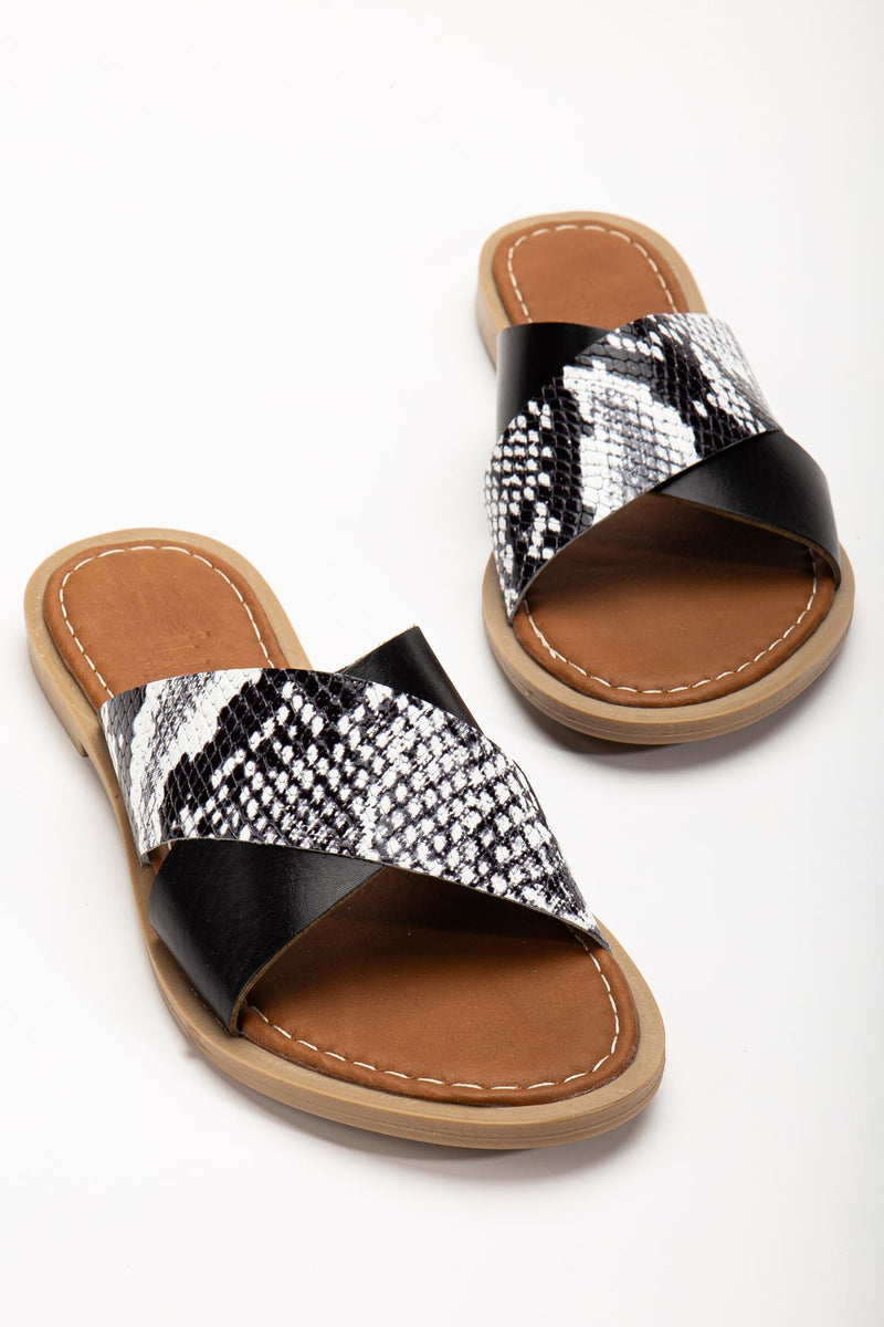 169-076Sandales Femme Orthopédiques en Cuir Véritable Confort
