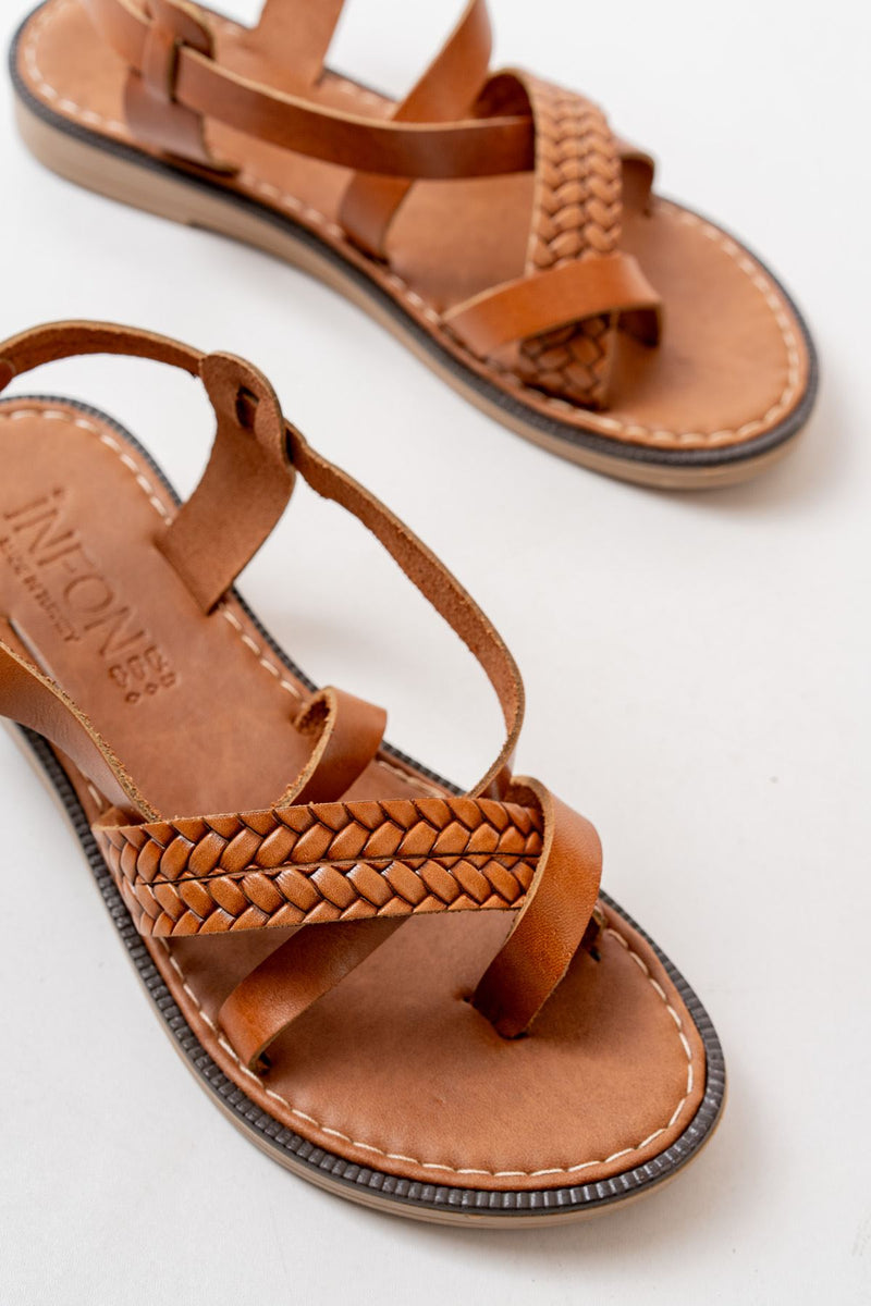 205-09 Sandales orthopédiques femme en cuir véritable
