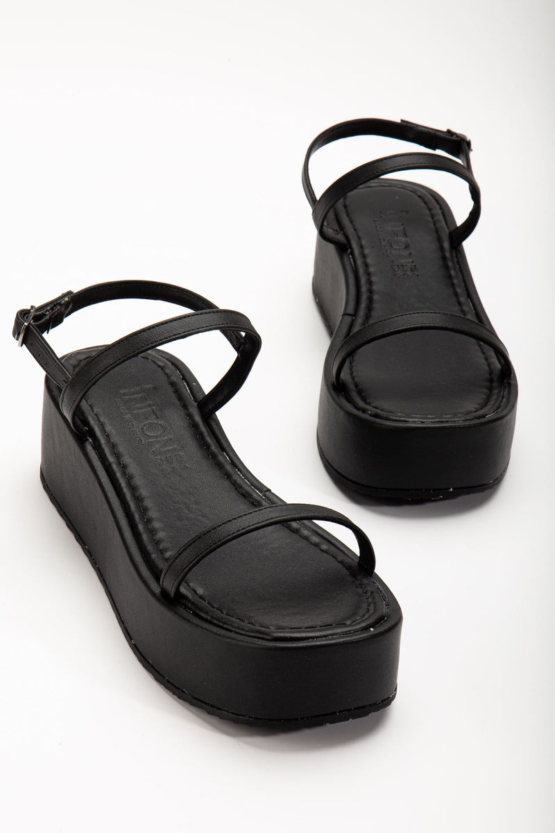 861-1027 Sandales compensées femme