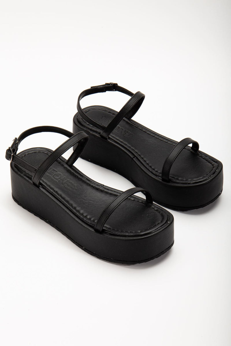 861-1027 Sandales compensées femme