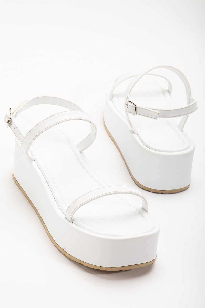 861-1027 Sandales compensées femme