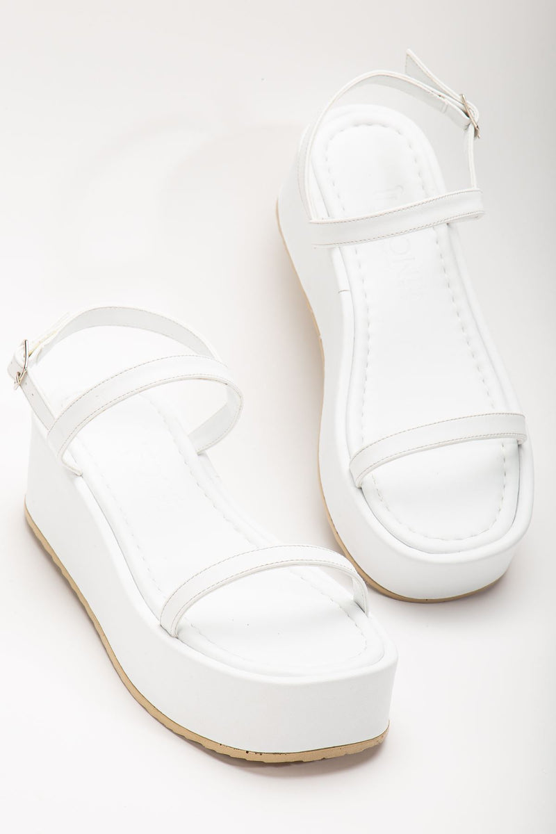 861-1027 Sandales compensées femme