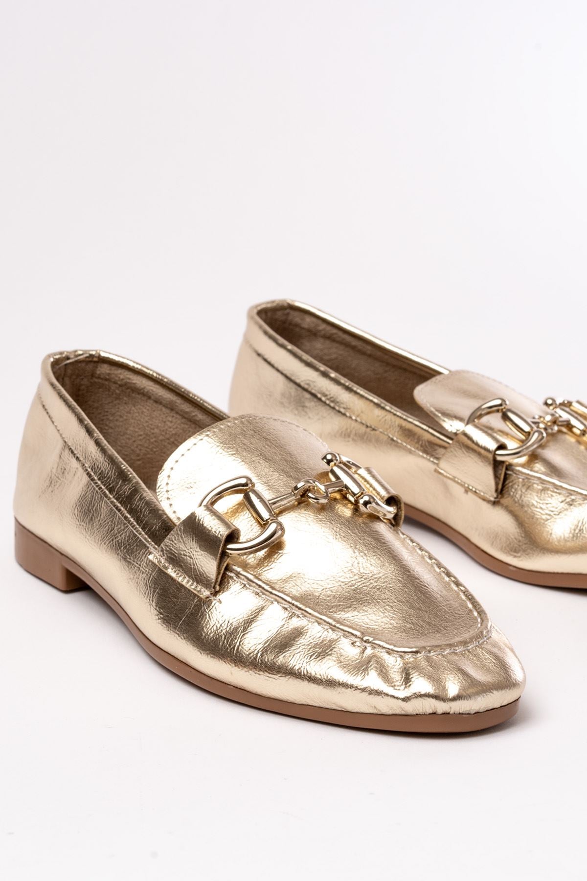 303süet toka aksesuarli günlük kadin babet - Justyol