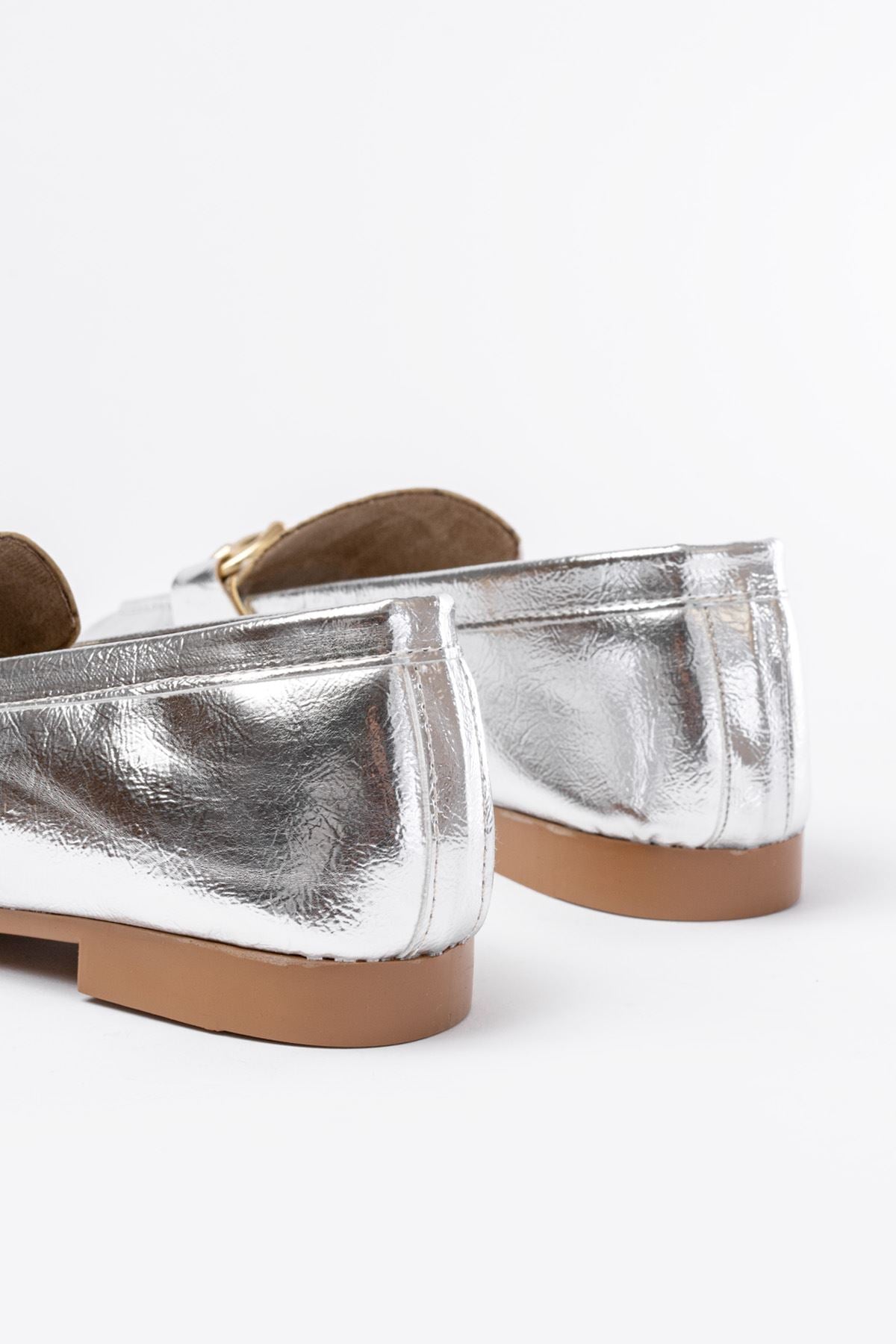 303süet toka aksesuarli günlük kadin babet - Justyol