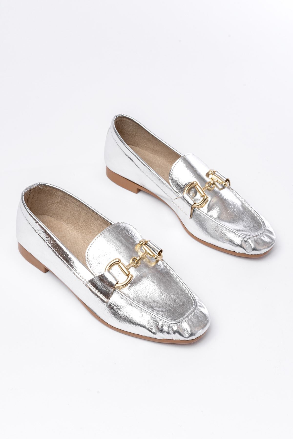 303süet toka aksesuarli günlük kadin babet - Justyol