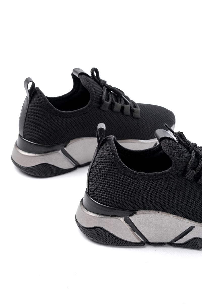 RS-400 Sneakers femmes avec lacets et semelle colorée - 5 cm
