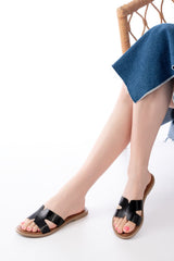 169 - 6100ortopedik hakiki deri kadin terlik - Justyol