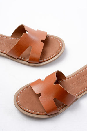 169 - 6100ortopedik hakiki deri kadin terlik - Justyol