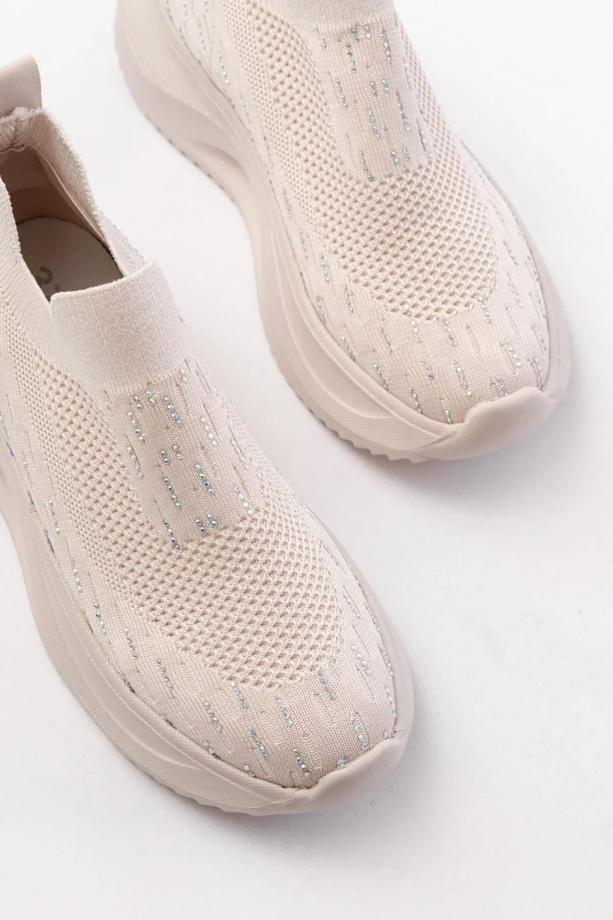 dm-707Chaussures de sport femme en maille avec semelle épaisse - Justyol
