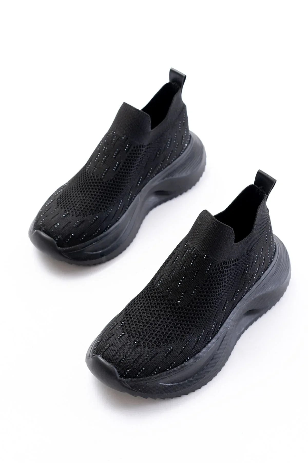 dm-707Chaussures de sport femme en maille avec semelle épaisse - Justyol