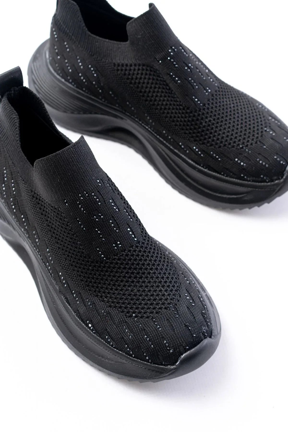 dm-707Chaussures de sport femme en maille avec semelle épaisse - Justyol
