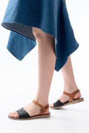 205 - 012ortopedik hakiki deri kadin sandalet - Justyol