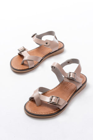 205 - 091ortopedik hakiki deri kadin sandalet - Justyol