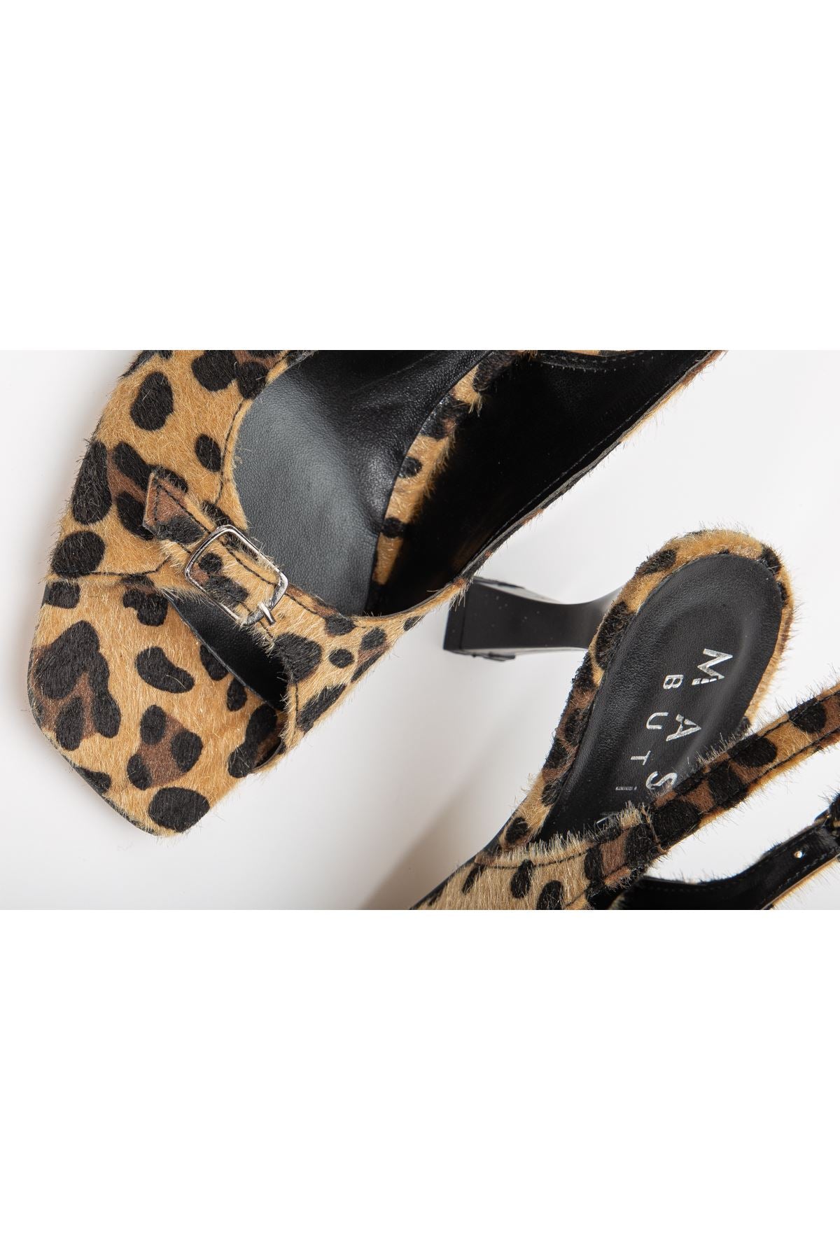 felya arkasi açik topuklu ayakkabi - Justyol