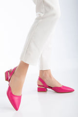 <tc>Chaussures à talons Nossa fuchsia</tc>