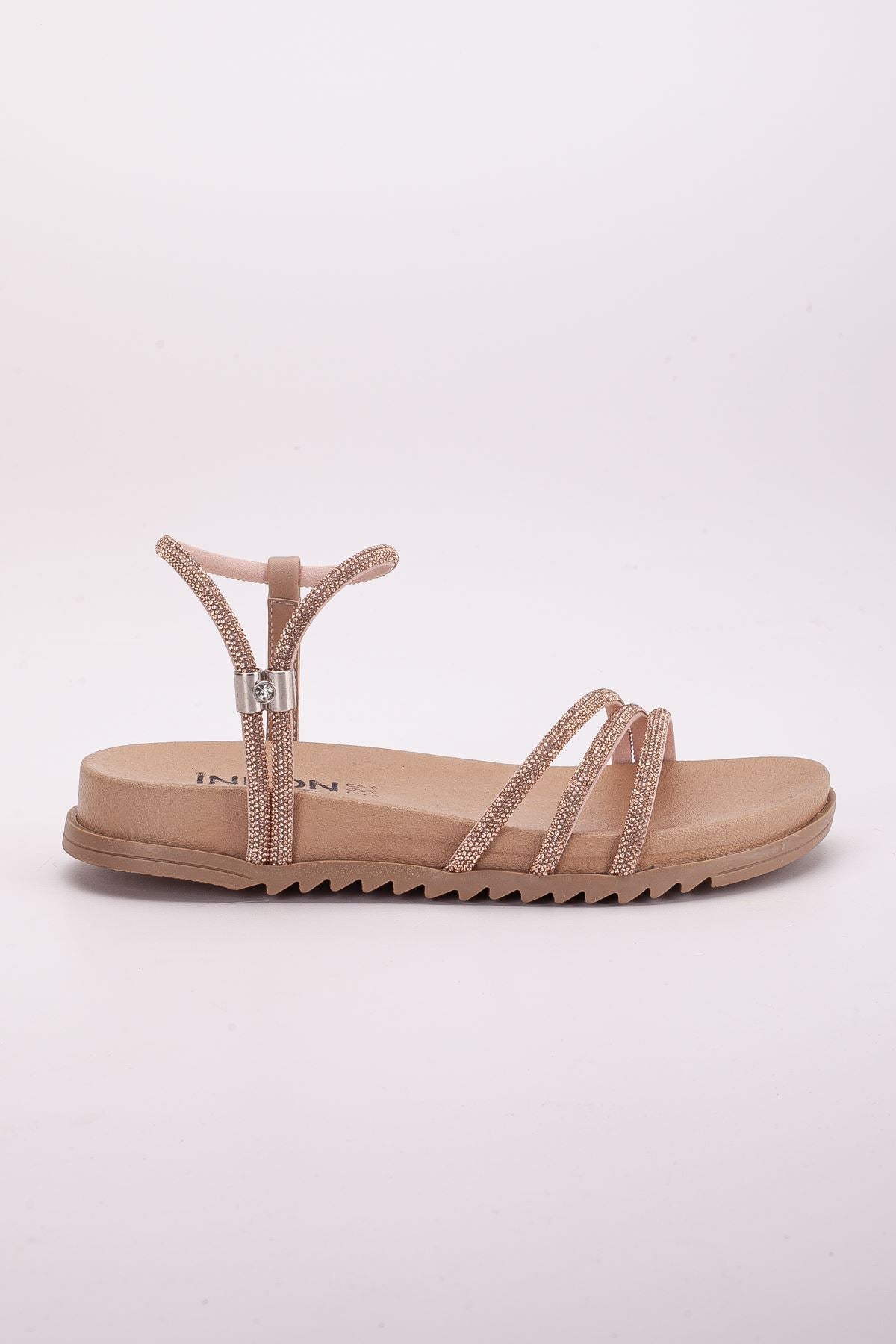 aden taşli sandalet - Justyol