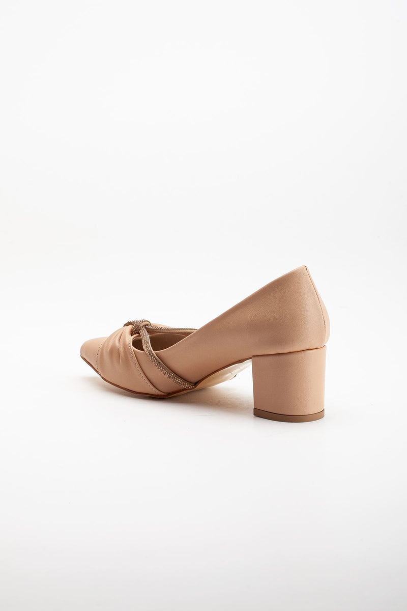 Escarpins Femme à Talon Confort avec Boucle