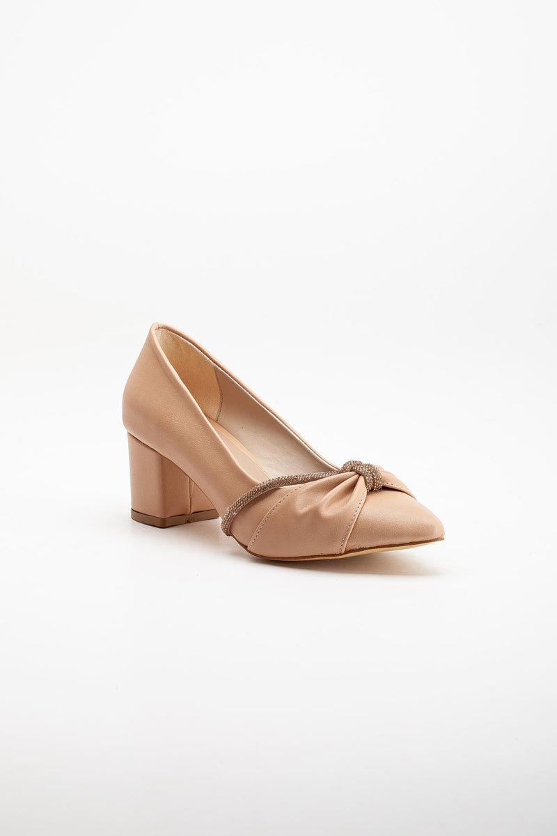 Escarpins Femme à Talon Confort avec Boucle