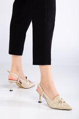 <tc>Chaussures à talons verni Linda</tc>