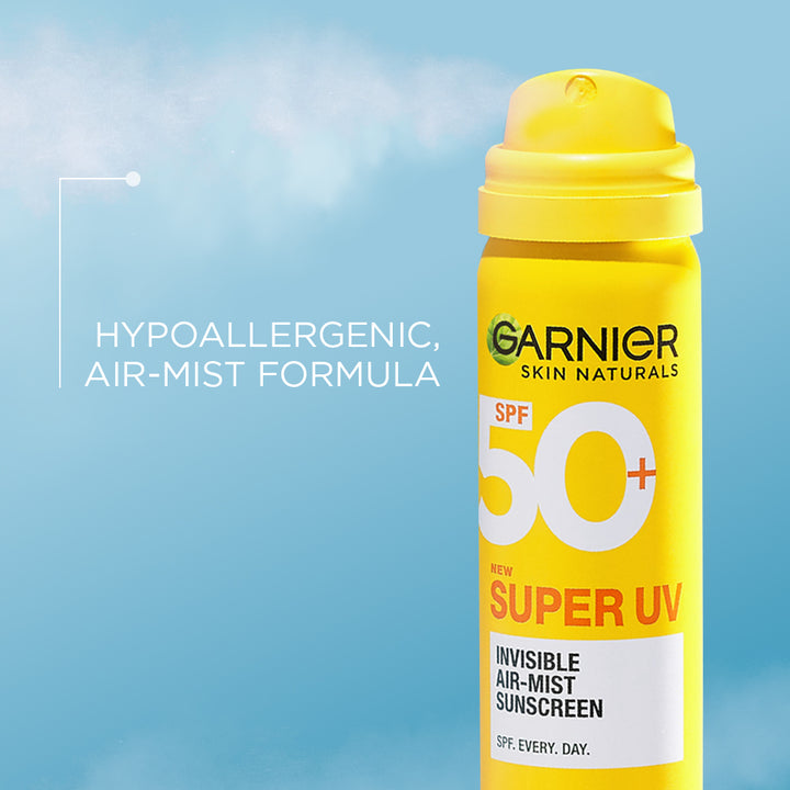 GARNIER SUN PROTECTION INVISIBLE MIST SUNSCREEN 75ML