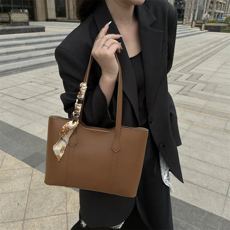 Sac à Main Femme Été Noir – Sac Tote à Grande Capacité, Sac Bandoulière Commuter Pratique - Justyol