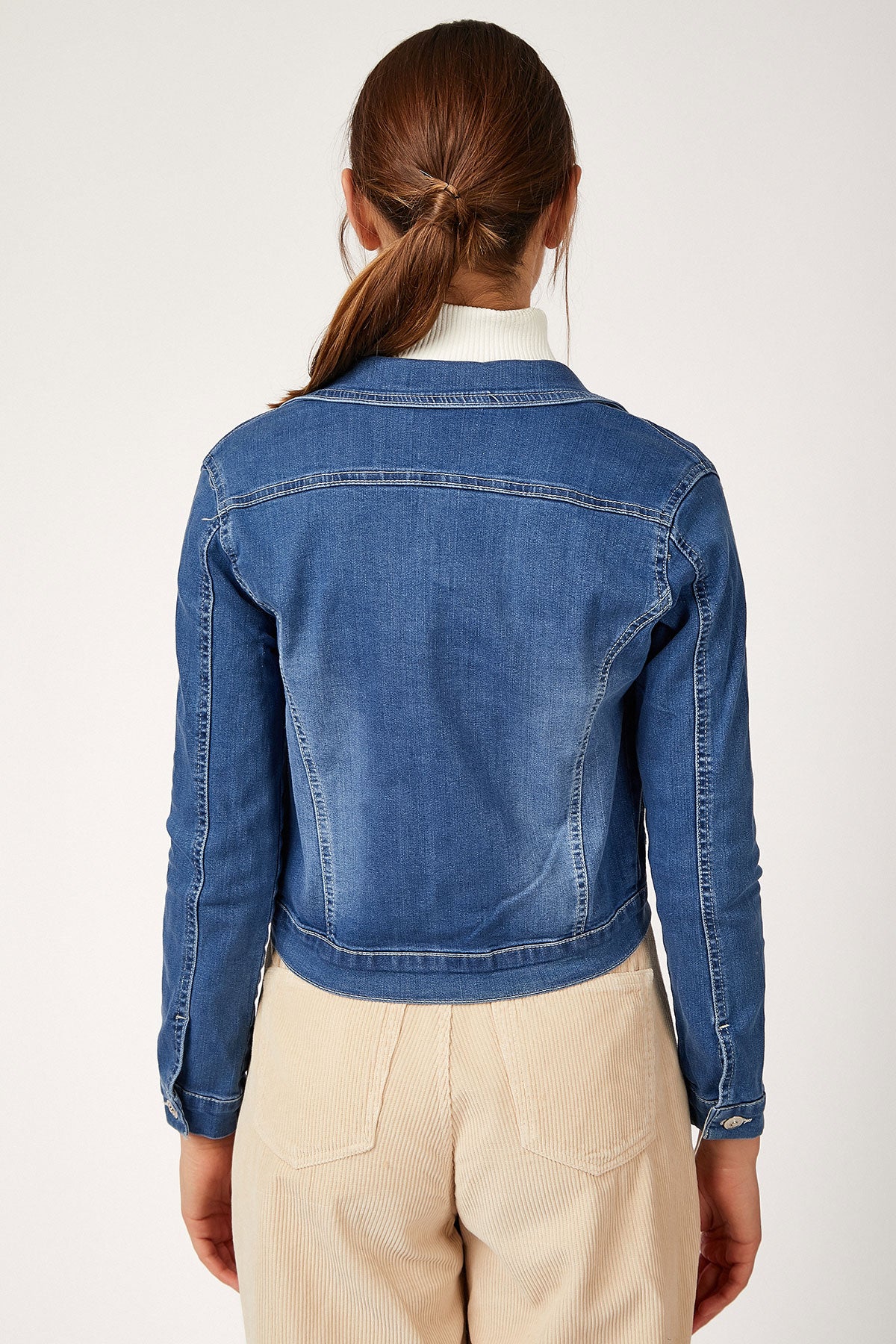 <tc>Veste en denim avec poches 0612.</tc>