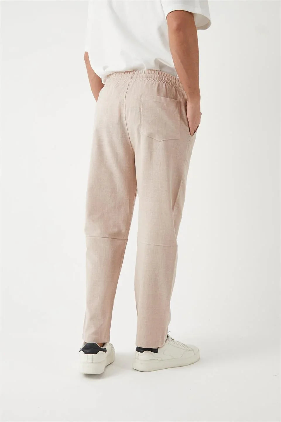 pantalon baggy homme coton léger respirant - Justyol