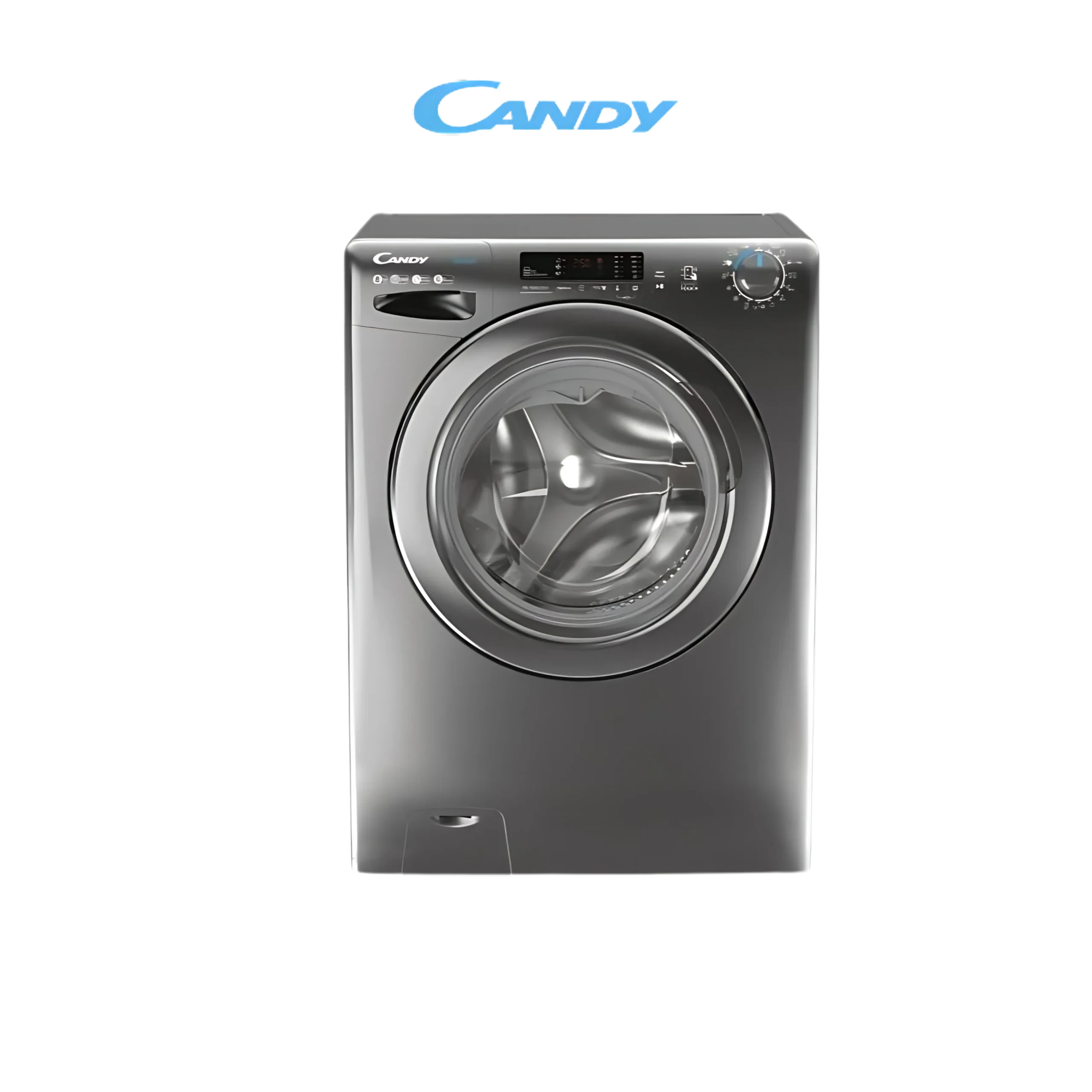 Machine à laver Candy 8 kg automatique, programmes variés pour un lavage performant et rapide. Digitronics