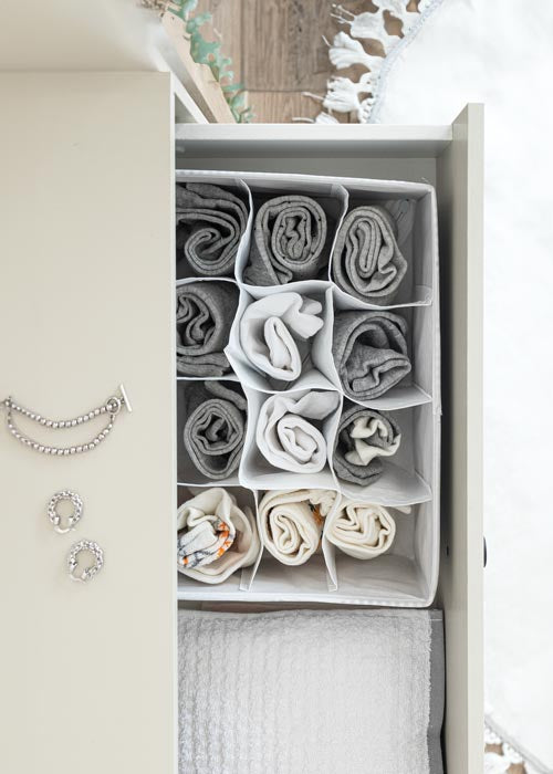 منظّم الأدراج – مقاس 31 × 25 × 12 سم