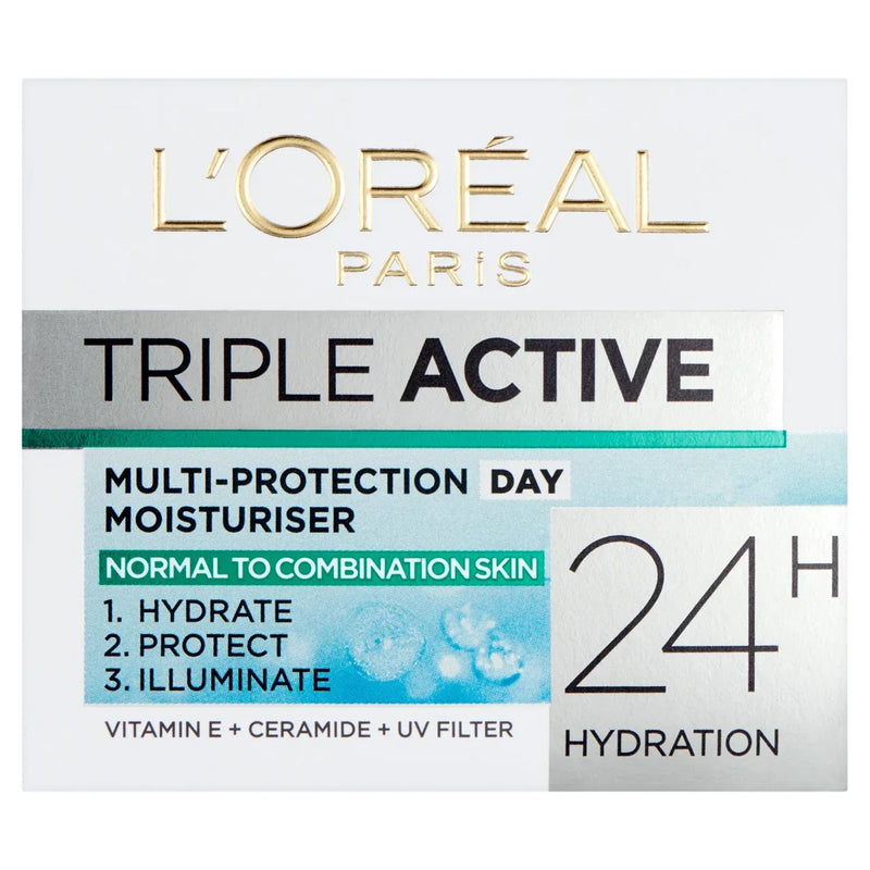 TRIPLE ACTIVE JOUR PEAU NORMALE A MIXTE POT 50ML
