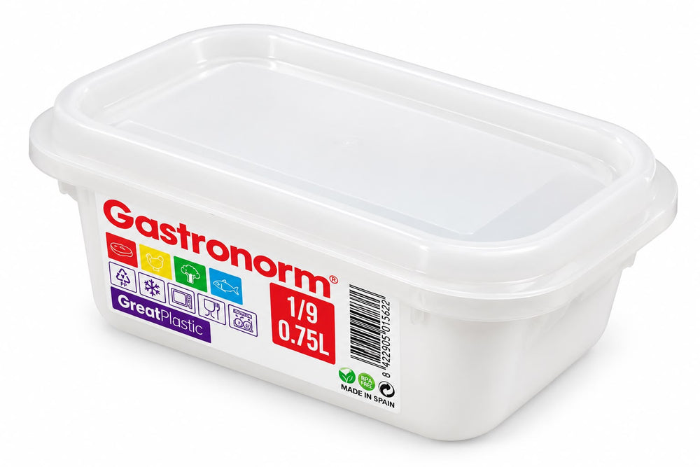 BOITE ALIMENTAIRE  GASTRONORM 1/9 0,75L