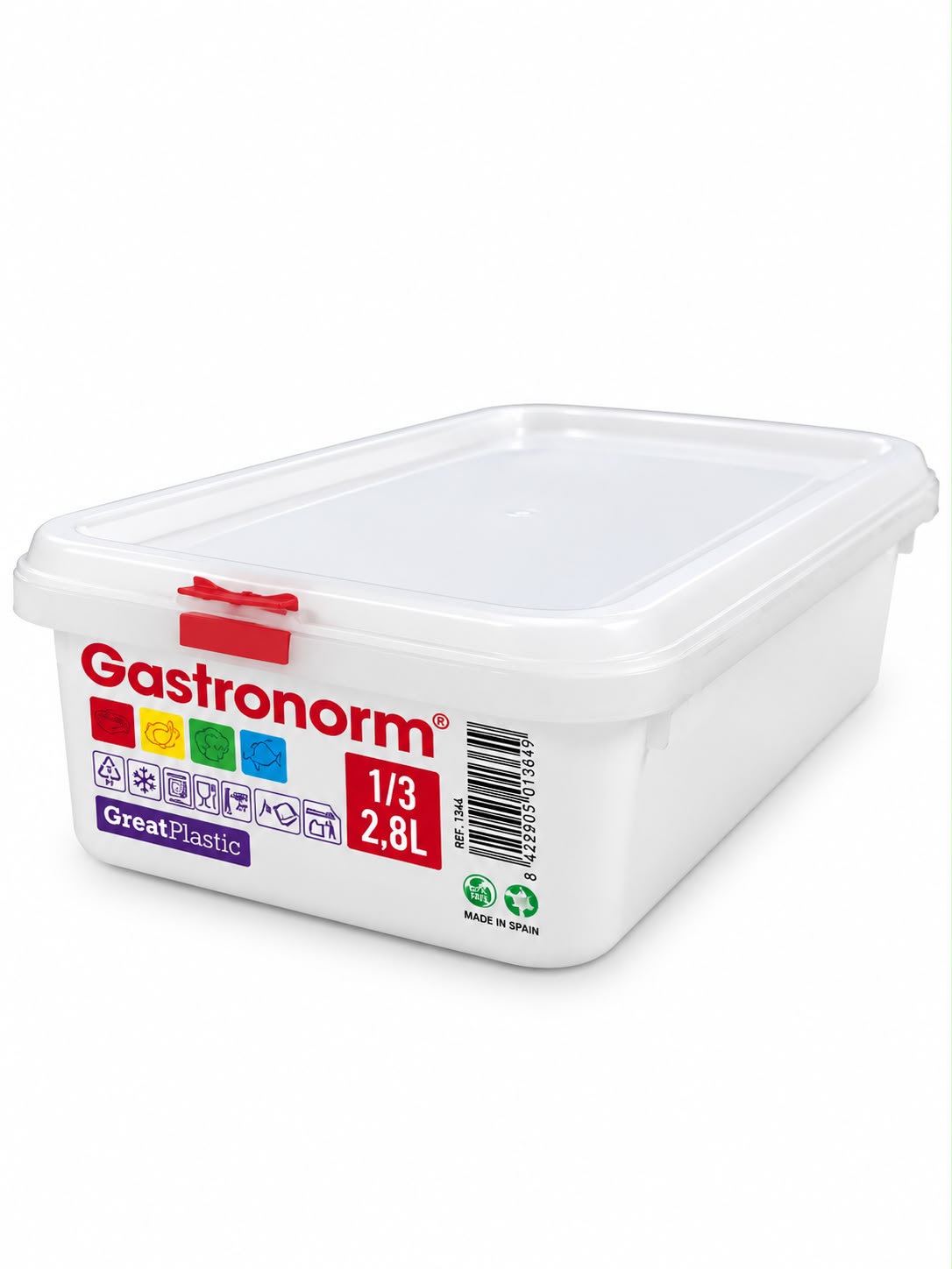BOITE  ALIMENTAIRE GASTRONORM 1/3 2,8L