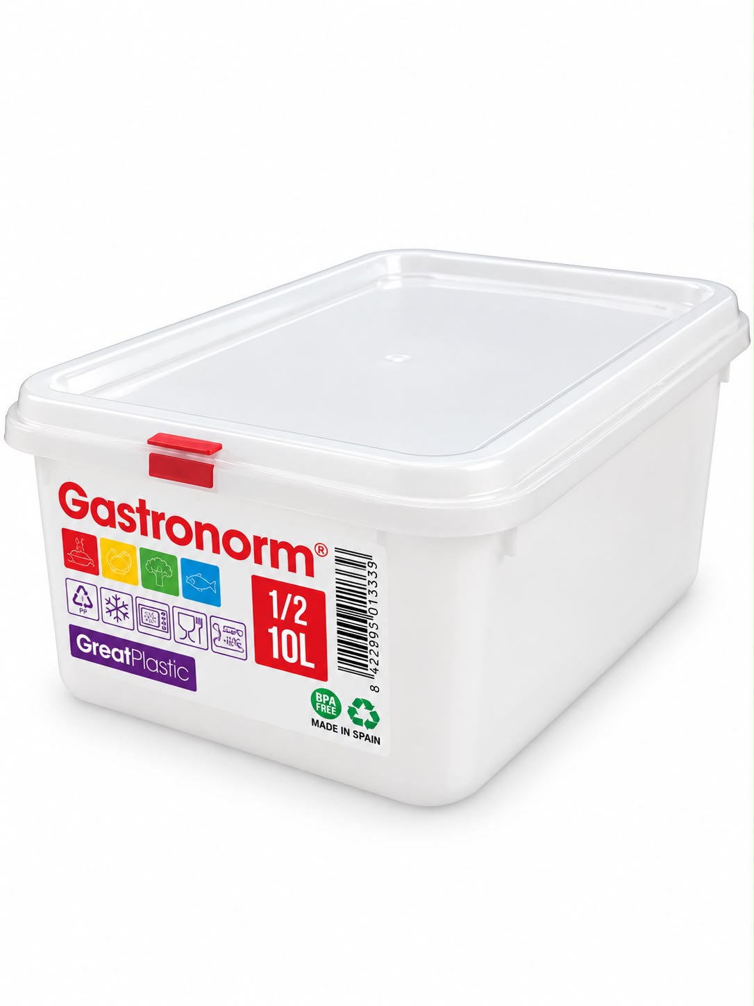 BOITE  ALIMENTAIREGASTRONORM 1/2 10L