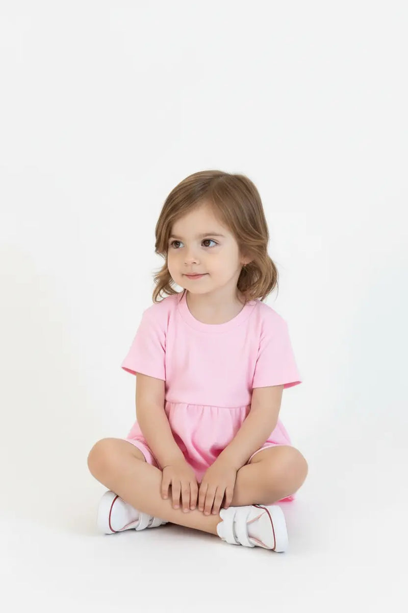 Ensemble Fille avec Short à Volants 2 Pièces