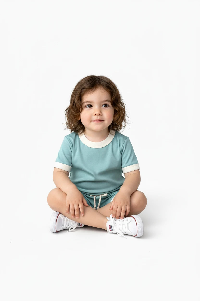 Ensemble Interlock Bébé et Enfant Confortable