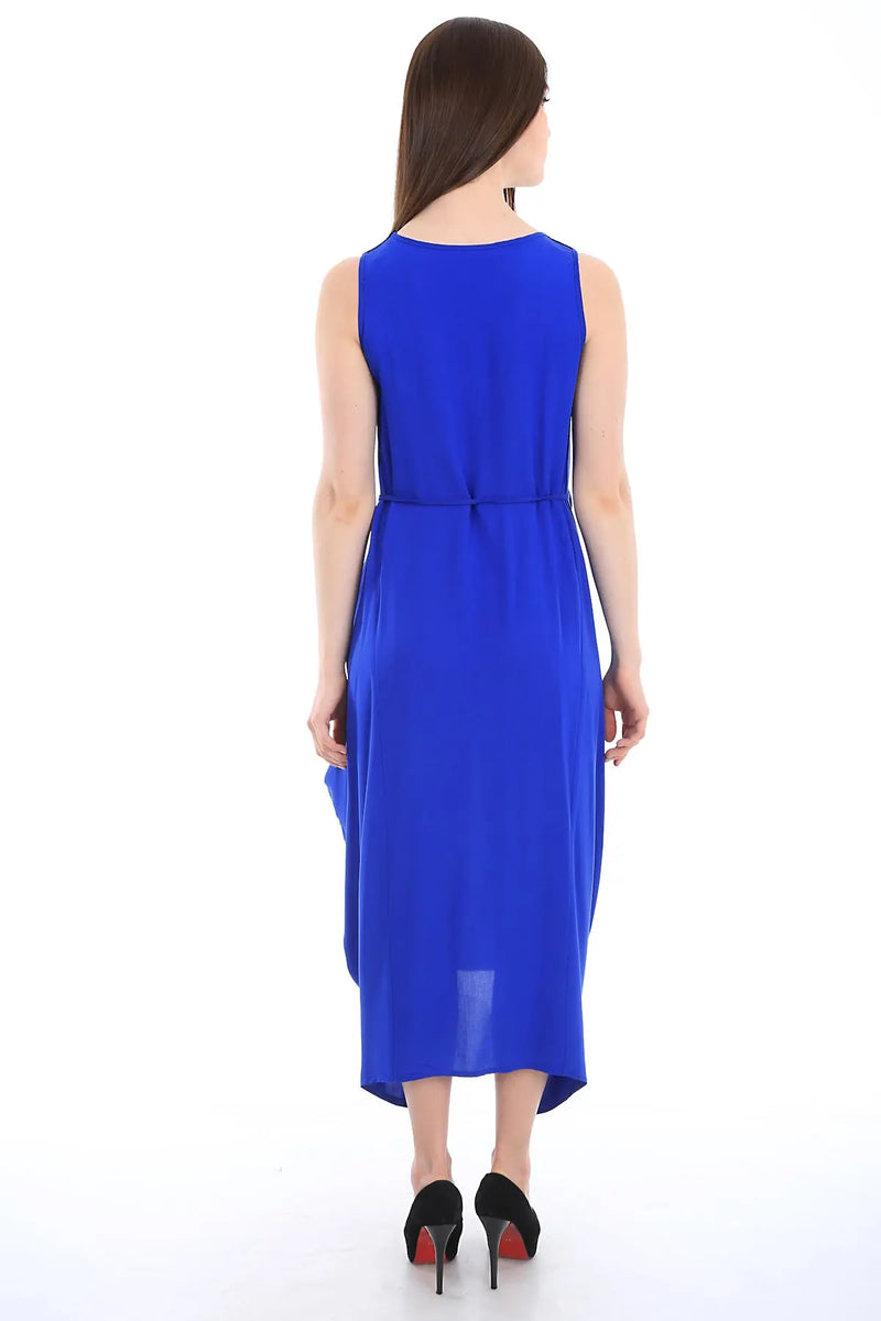 1512 Robe femme brodée en viscose
