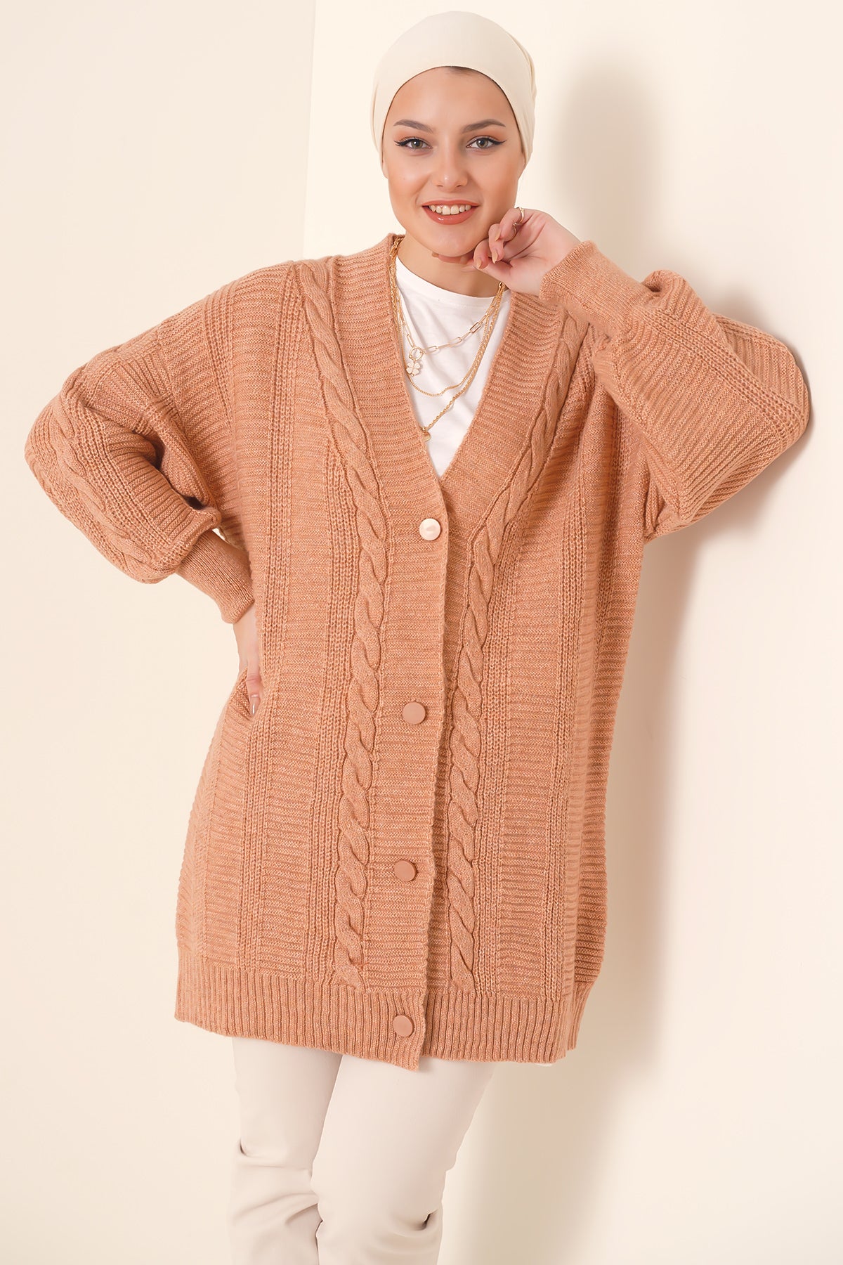<tc>Cardigan en tricot pour le voile 15768</tc>