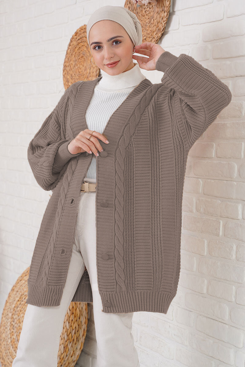 <tc>Cardigan en tricot pour le voile 15768</tc>