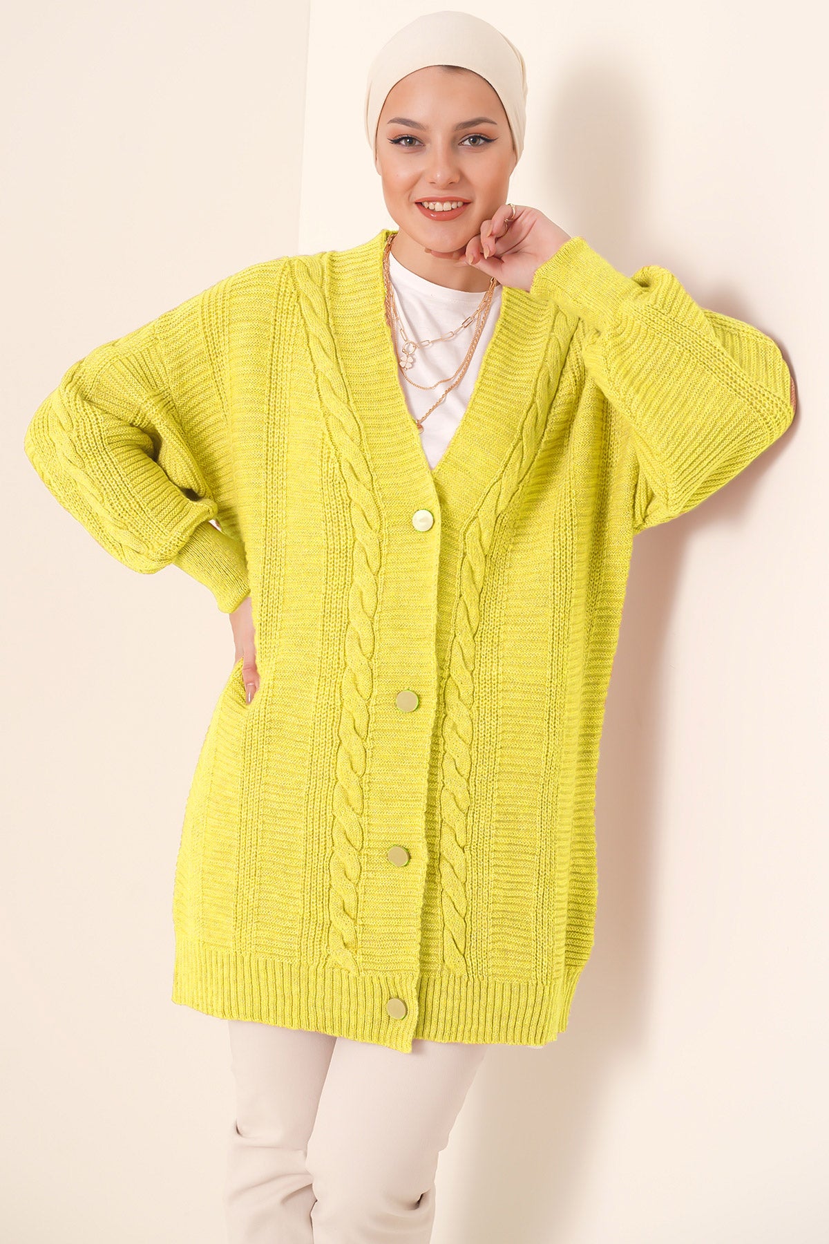 <tc>Cardigan en tricot pour le voile 15768</tc>