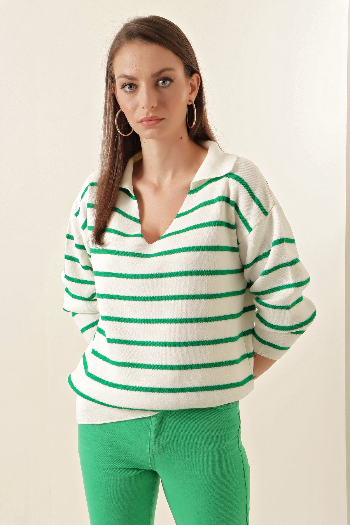 <tc>15778 pull rayé oversize</tc>