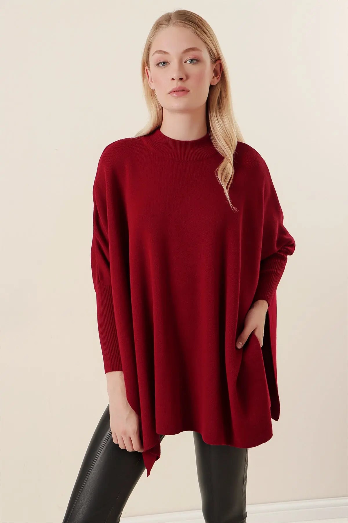 15783 yirtmaçli panço kazak - Justyol