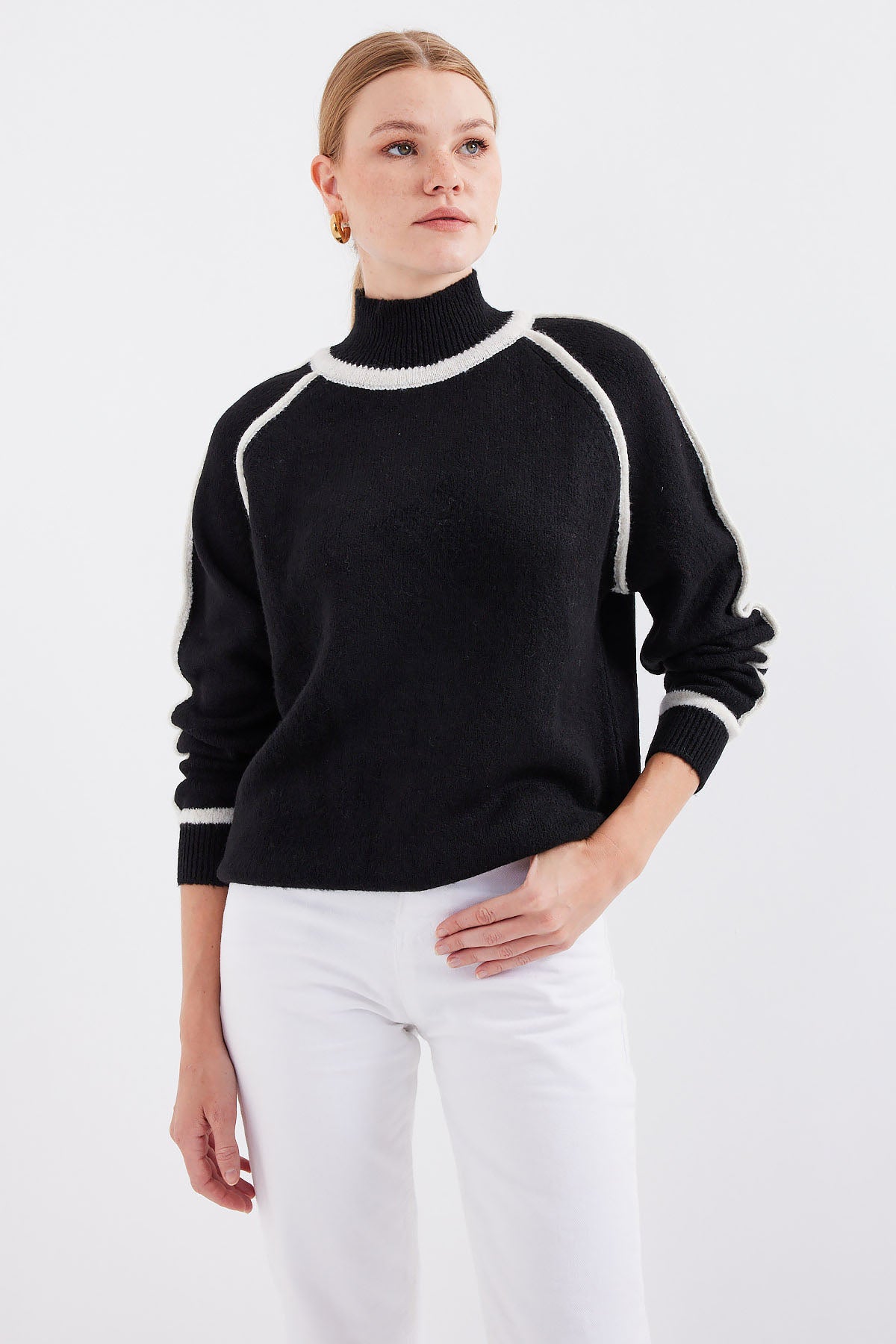 <tc>15879 pull en tricot rayé oversize</tc>