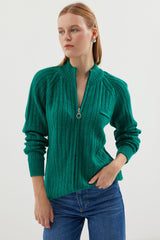 <tc>Cardigan en tricot à fermeture éclair 15880</tc>