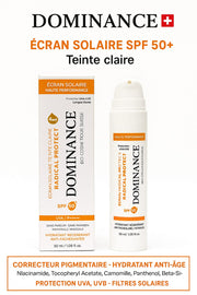 Dominance Écran Solaire SPF 50+ Teintée 50ml Dominance