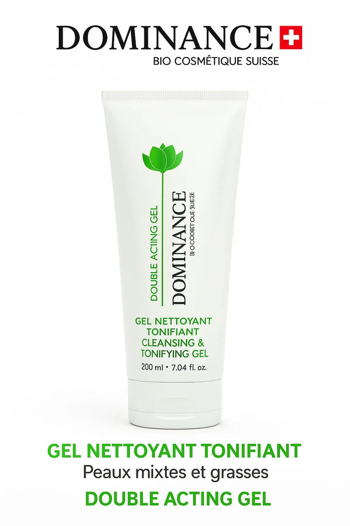 DOMINANCE GEL NETTOYANT PEAU MIXTES ET GRASSES 200 ML