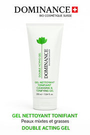 DOMINANCE GEL NETTOYANT PEAU MIXTES ET GRASSES 200 ML Dominance